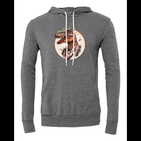 Dinosaur Gentleman Bella canvas hoodie 3719